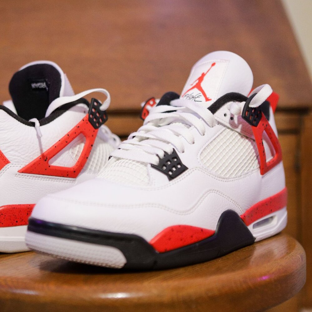 Nike Air Jordan 4 Retro Red Cement size 11